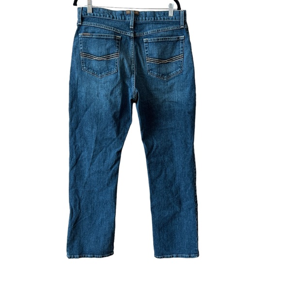 ARIAT LEGACY M4 RELAXED BOOTCUT JEAN MED WASH DENIM RODEO WESTERN BARN MEN 34X34 - Picture 5 of 12